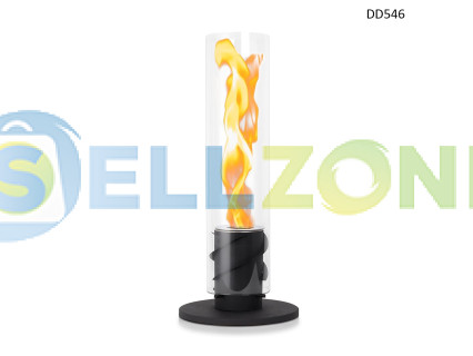 Μοντέρνο τζάκι βιοαιθανόλης με σκληρυμένο γυαλί – DD546